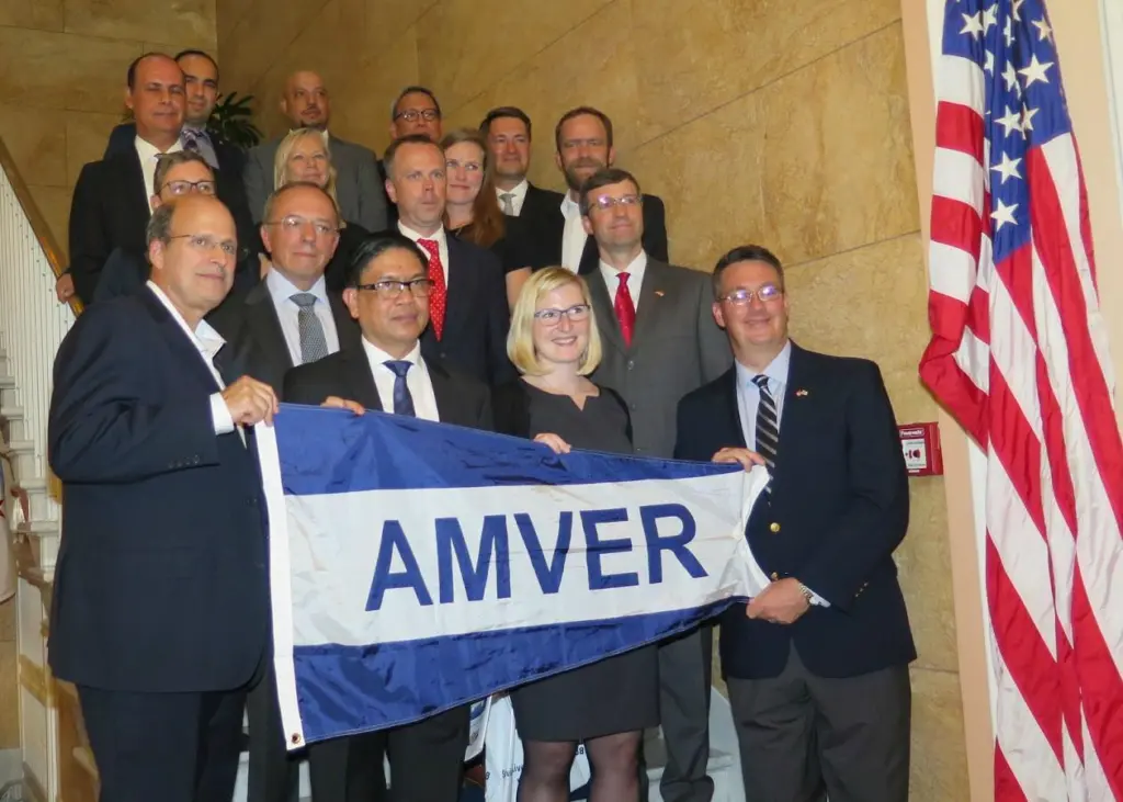 The 2016 AMVER Awards were held at the SMM exhibition in Hamburg Photo credit: USCG/Beverly Howard