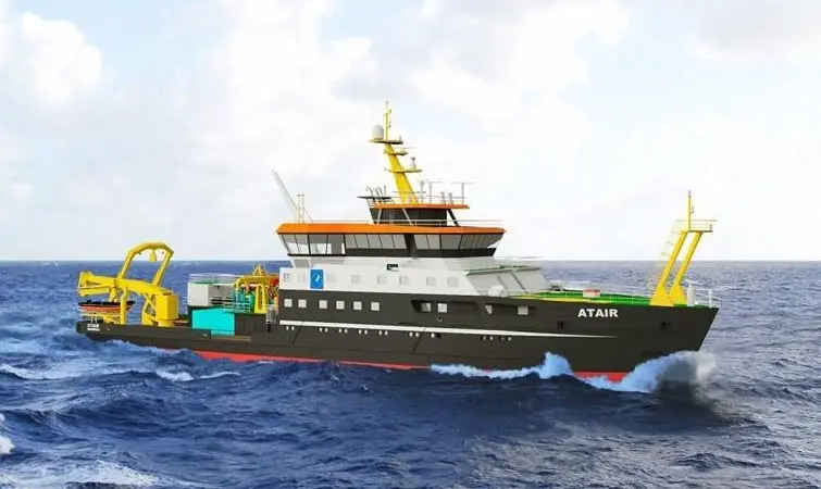 Atair II has been designed to have a negligible impact on the marine environment