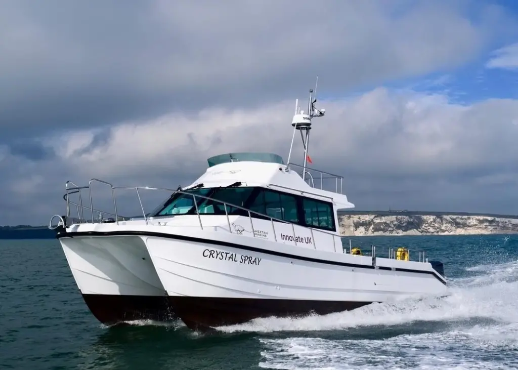 The design has been optimized for Cox Powertrain’s forthcoming 300hp diesel outboards