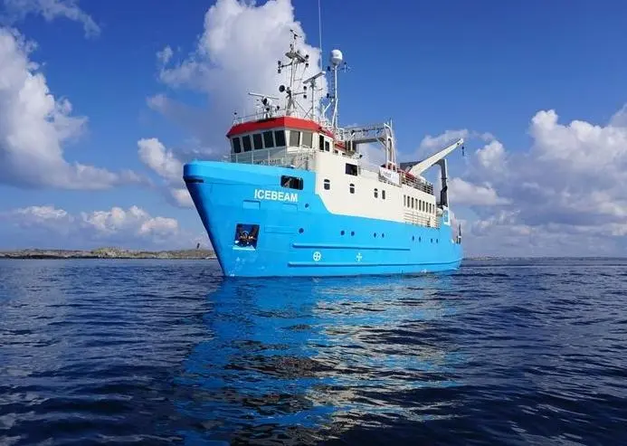 MMT have assigned their survey and ROV vessels 'Franklin' and 'IceBeam'- pictured here