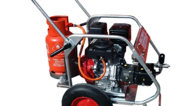 Demon is offering LPG pressure washers
