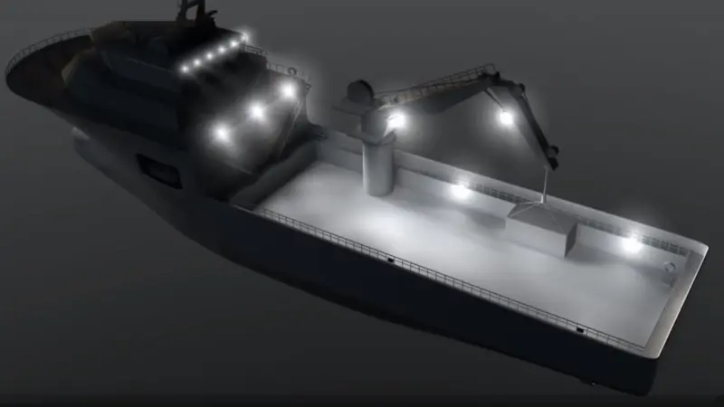 RLX lights can be used to outline different working areas