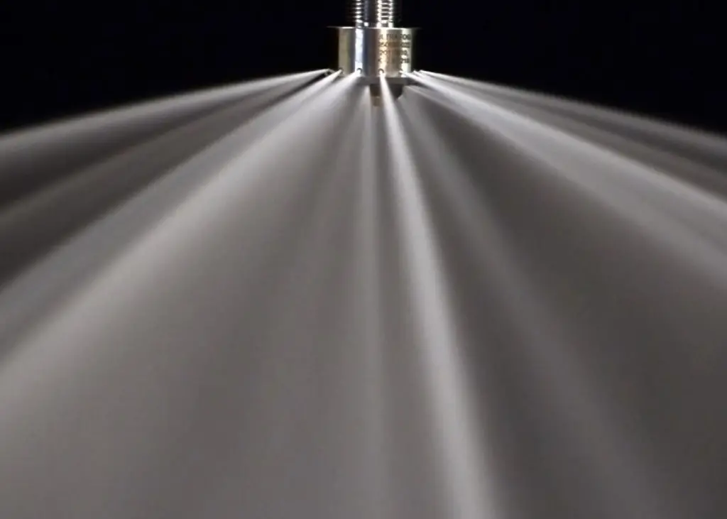 One Ultrafog nozzle can protect an area up to 48m2