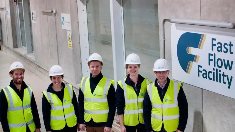 HR Wallingford’s Fast Flow Facility project team