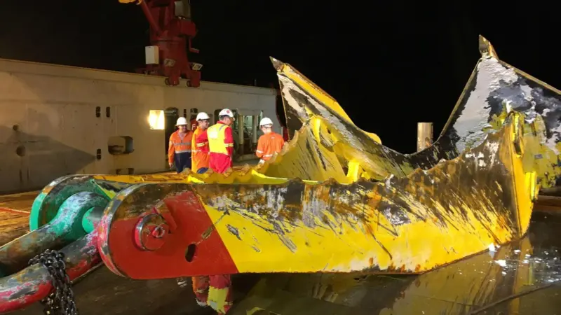 The Stevshark Rex anchor comes into its own in remote and challenging territories