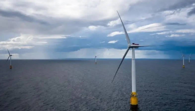 The Hywind Scotland floating wind farm (Photo: Øyvind Gravås / Woldcam - Statoil ASA)