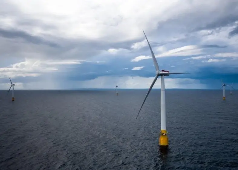The Hywind Scotland floating wind farm (Photo: Øyvind Gravås / Woldcam - Statoil ASA)