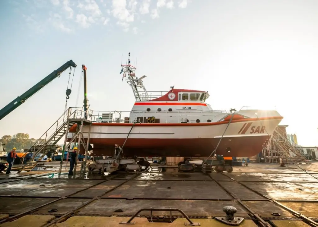 SK38 and two smaller newbuilds join Germany’s DGzRS  (Photo: DGzRS Steven Keller)