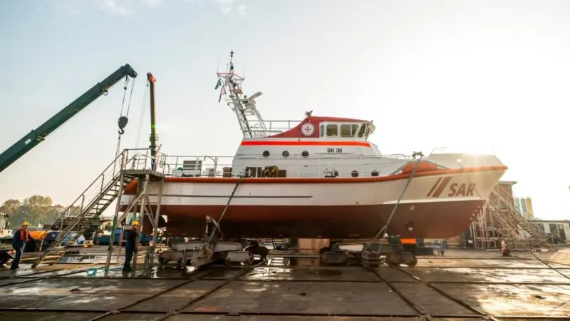 SK38 and two smaller newbuilds join Germany’s DGzRS  (Photo: DGzRS Steven Keller)