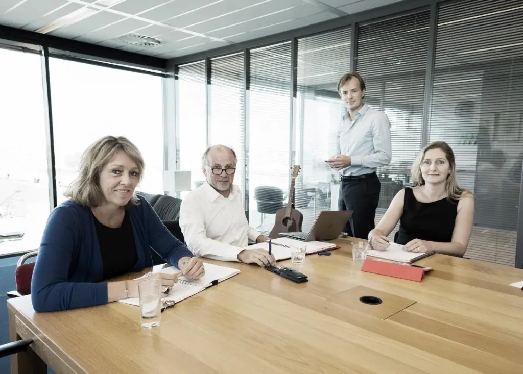 From the left: Marleen Stuurman (Operations Director), Kees Wagenaar (Managing Director), Ivan Wagenaar (Commercial Director) en Marlena Holdermans (Compliance Director)