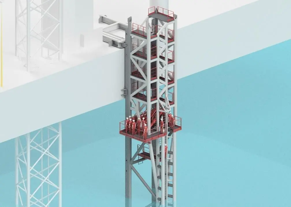 Osbit claims that its original thinking has resulted in a highly practical boat landing system that is an industry first