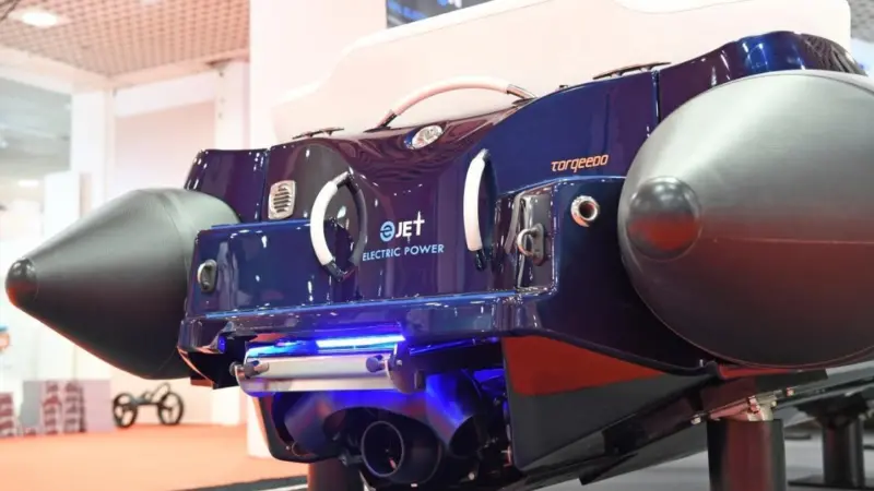 The commercial versions of the eJET which will be developed in cooperation with Torqeedo will be available in 2019