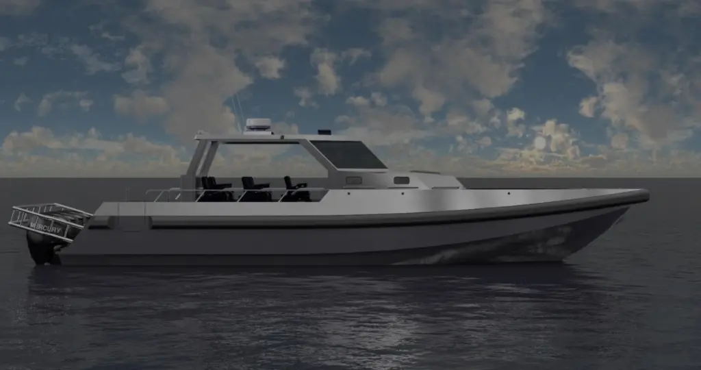 C. Fly Marine Services offers agencies and builders a complete turn-key pre-engineered line of aluminium vessels