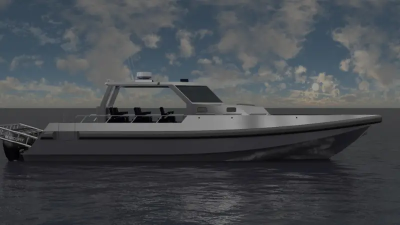 C. Fly Marine Services offers agencies and builders a complete turn-key pre-engineered line of aluminium vessels