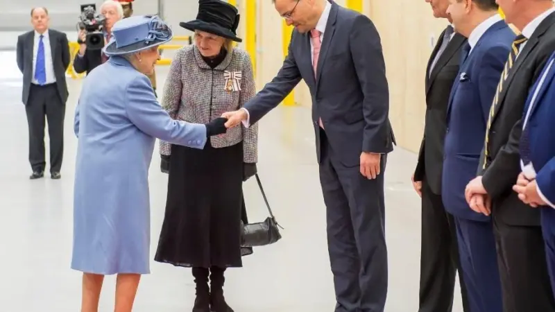 UK trade body RenewableUK highlighted the importance of the Queen’s visit to the facility