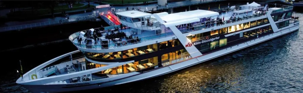 The RheinFantasie, moored in the heart of Bonn and close to the main conference centre for UNFCCC, hosted the shipping summit