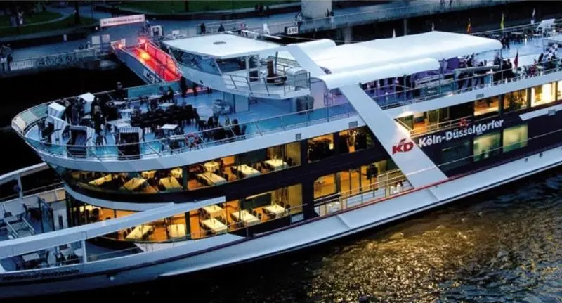 The RheinFantasie, moored in the heart of Bonn and close to the main conference centre for UNFCCC, hosted the shipping summit