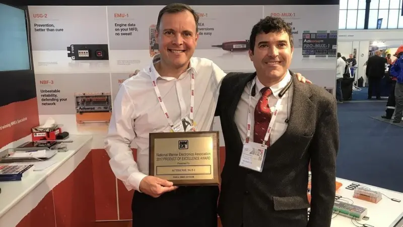 Phil Whitehurst and Mark Reedenauer at METSTRADE