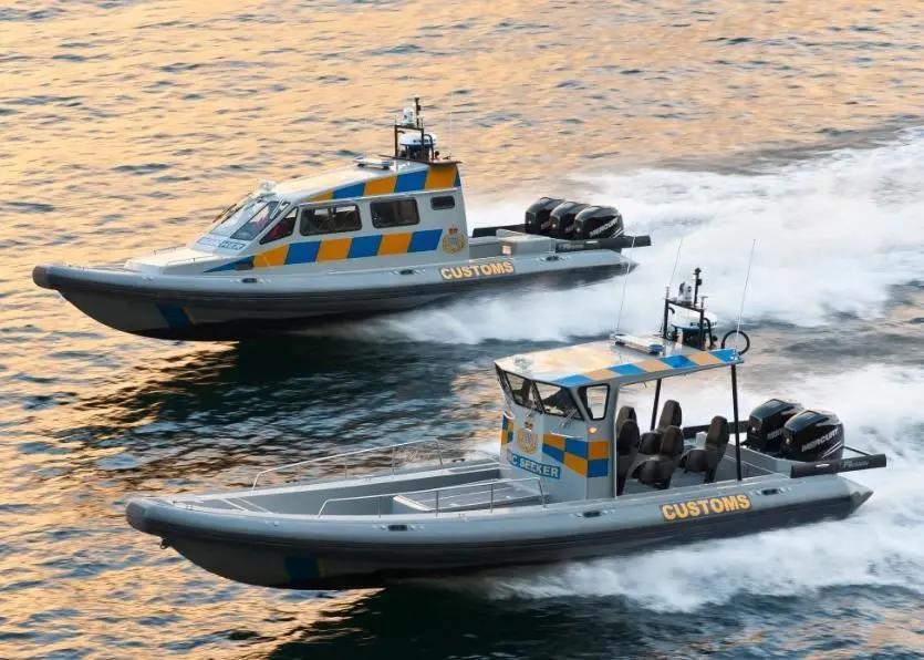 Two high speed patrol boats for the Spanish Customs
