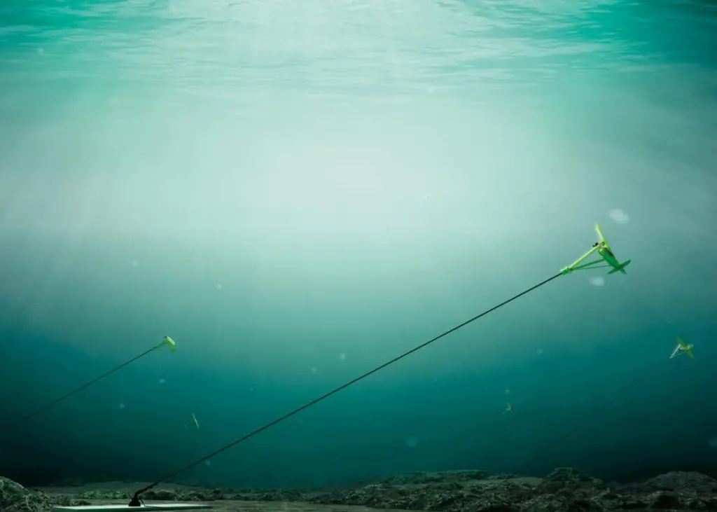 The underwater kite technology Deep Green depends upon the gravity base technology