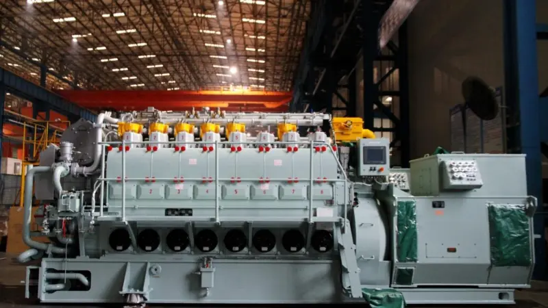 MAN L23/30DF engine