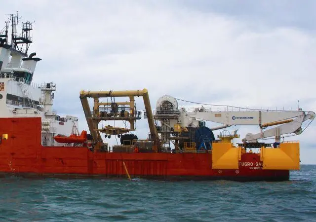 Fugro has completed the installation of more than 470 power cables
