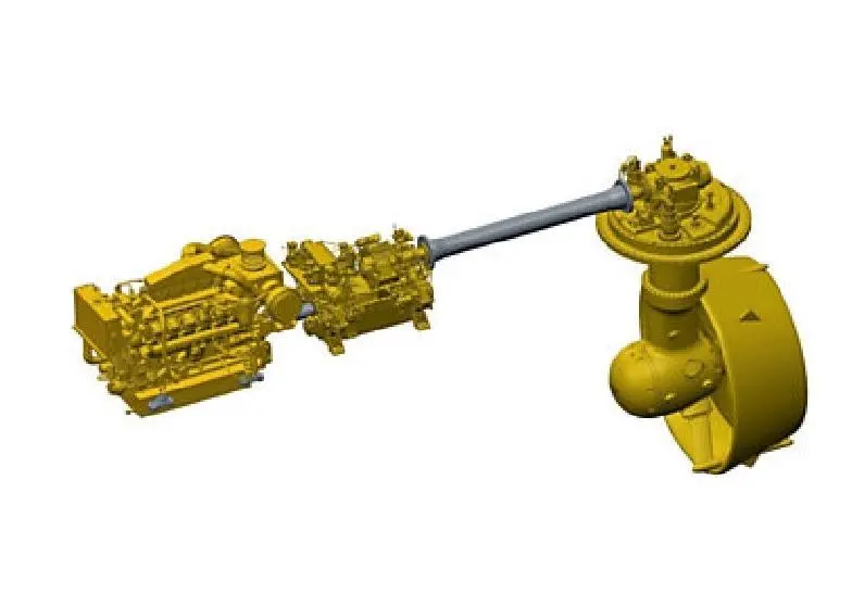Caterpillar AVD technology is a cost effective and fully integrated hybrid propulsion solution
