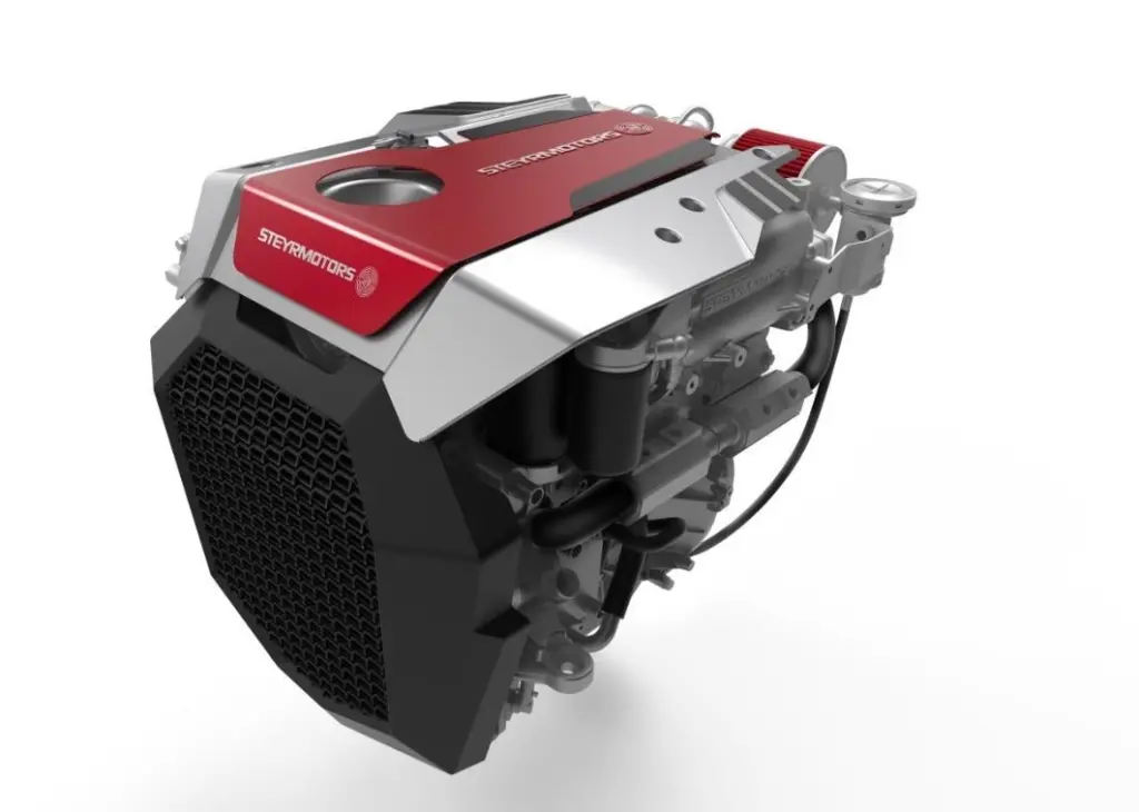 Steyr is initially launching four basic models of the SEC 4-cylinder engine series