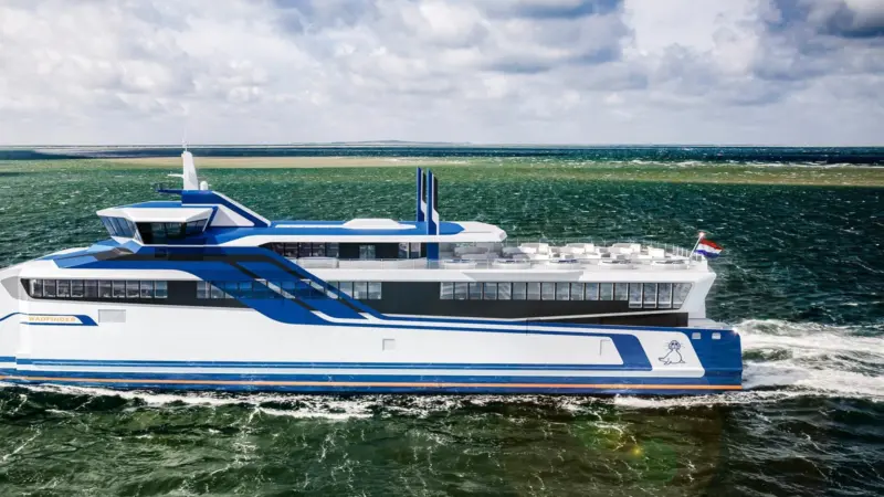 Rederij Doeksen catamaran