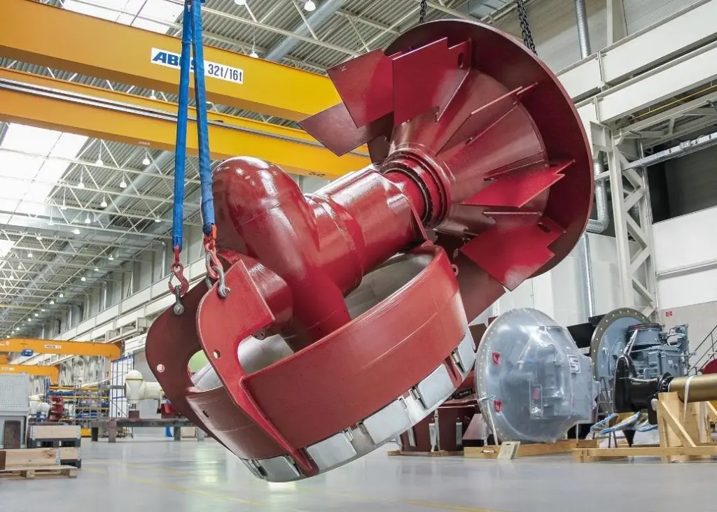 Schottel ProAnode on an azimuth thruster