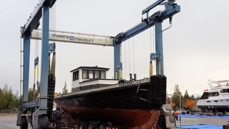 'Parthia' was a perennial participant and winner of several Olympia Harbour Days tugboat races
