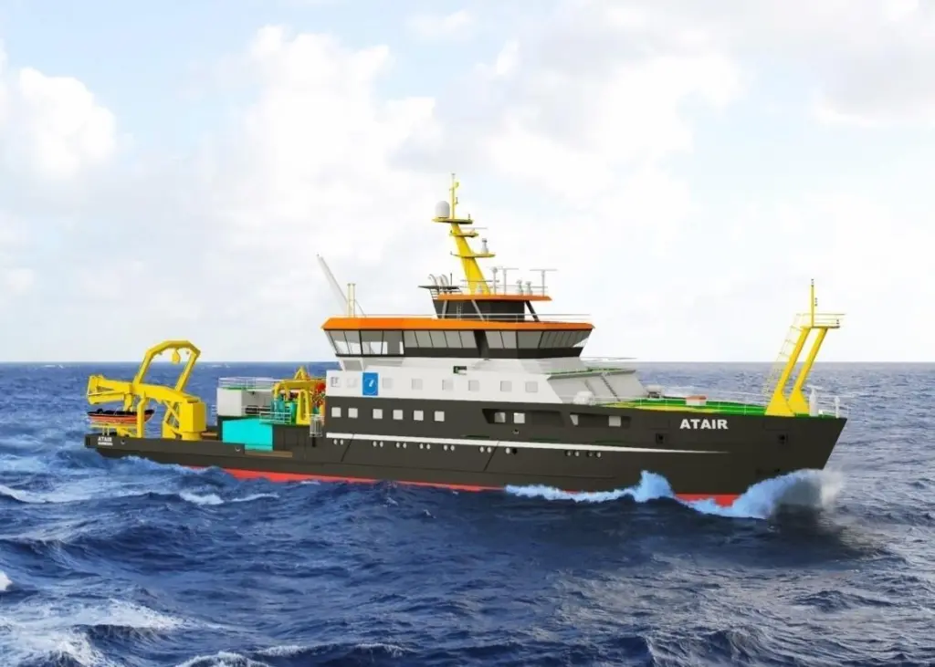 Germany’s new LNG propelled Atair - due into service in 2020