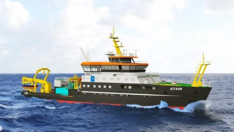 Germany’s new LNG propelled Atair - due into service in 2020