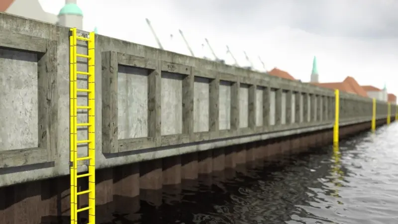 LifeLadder addresses the requirement for improved safety with a maintenance-free solution