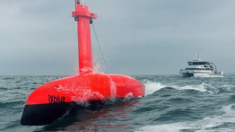 DriX has been designed with a wave piercing capability that allows a more level ride in rough seas