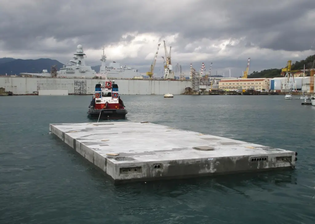 At La Spezia Ingemar overcame the problem of handling extra-large items by producing them directly in the vicinity of the installation site