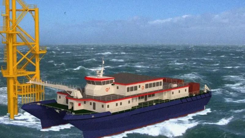 Typhoon class SWATH from Ad Hoc Marine Designs