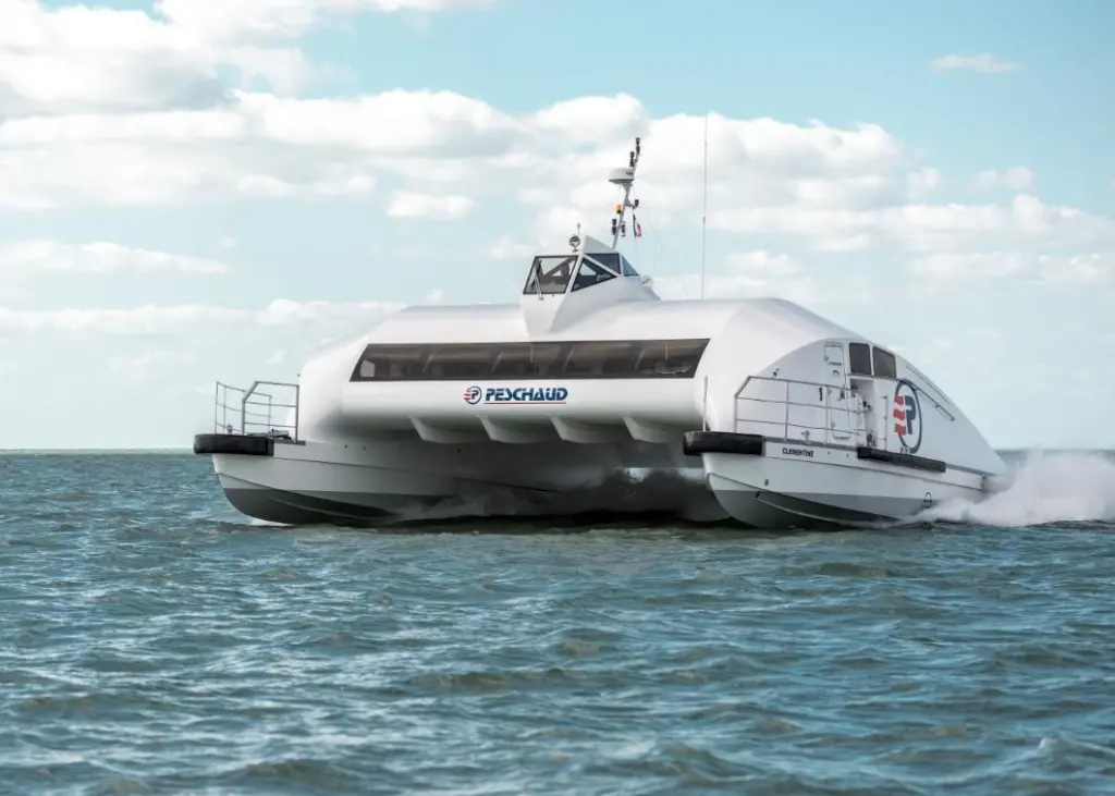 This striking looking design has been developed for the operator Peschaud International