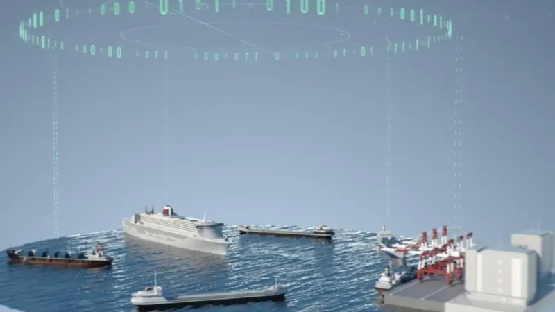 'Pearl Seaways' can share its Voyage Plan with shore actors using seamless machine-to-machine communication