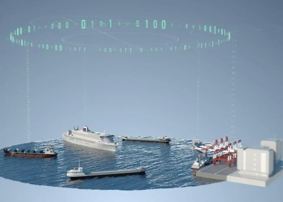 'Pearl Seaways' can share its Voyage Plan with shore actors using seamless machine-to-machine communication