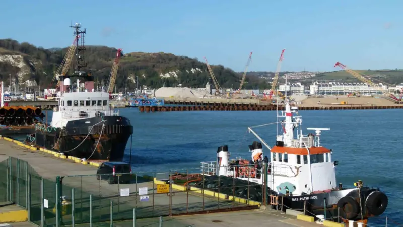 Both tugs moored safely in Dover Harbour (Mike Jackson)
