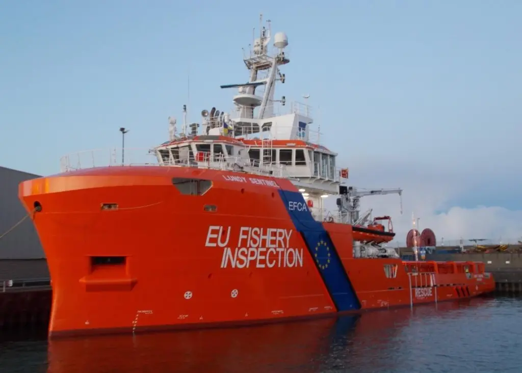 Sentinel Marine has been awarded a contract to charter its Lundy Sentinel ERRV to the European Fisheries Control Agency