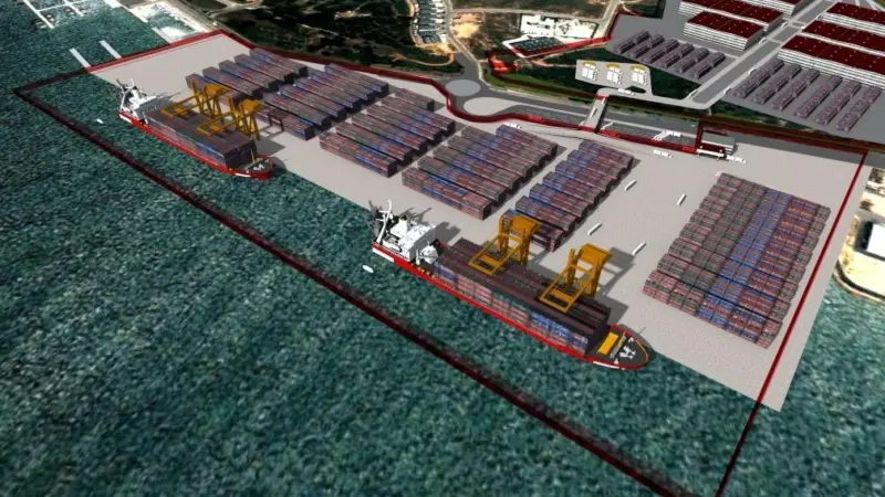 Blue Atlantic has released new plans for an 800metre quay at Setubal