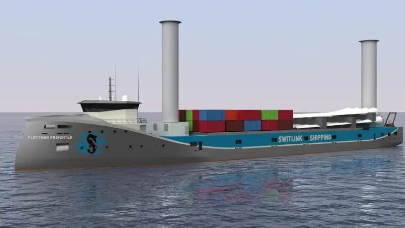 Rotor Sails are deck-mounted rotating cylinders that utilise the Magnus effect to create a propulsive thrust