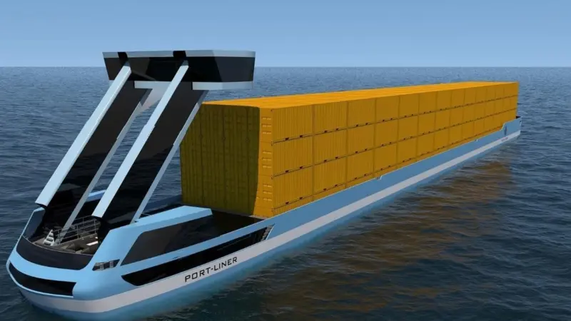 The port of Antwerp is a major promoter of this new container barge concept