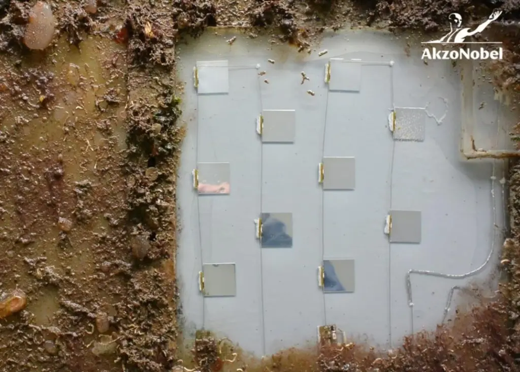 The innovation will integrate UV light-emitting diodes in a protective coating scheme which will allow for the UV light to be emitted from the coating surface (Photo: AksoNobel)