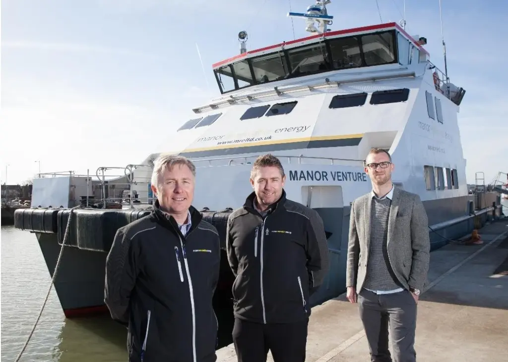 'Manor Venture' is currently working for Siemens on the Galloper Offshore Wind Farm