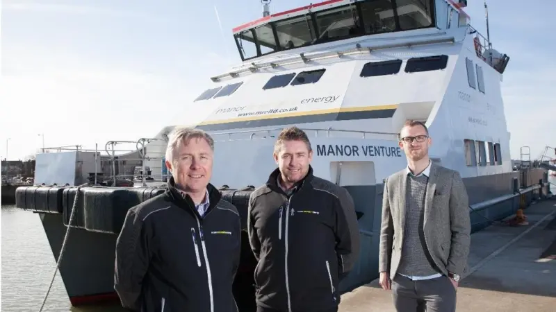 'Manor Venture' is currently working for Siemens on the Galloper Offshore Wind Farm