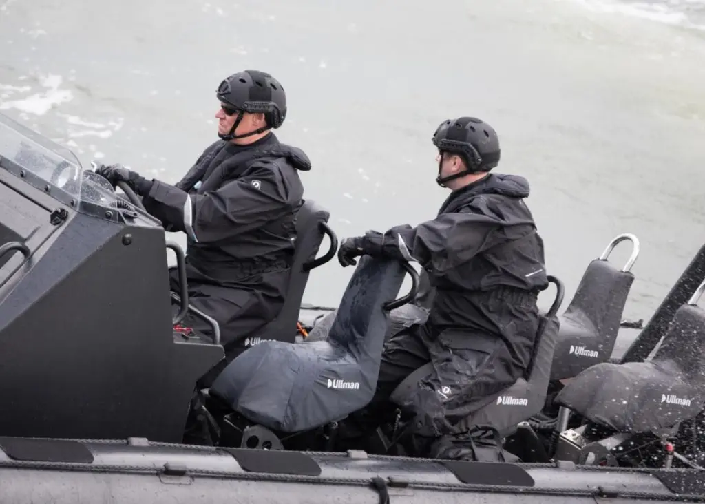 Survitec Atacama drysuits in action