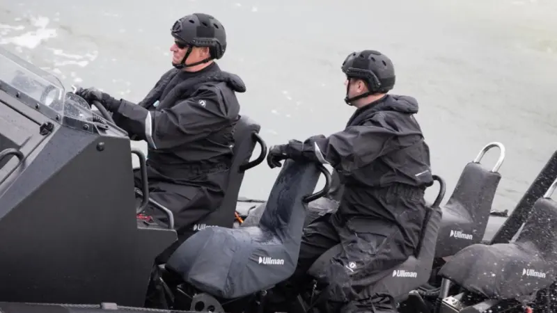 Survitec Atacama drysuits in action